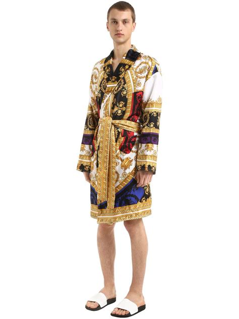 mens luxury robes versace|Versace robe men cheap.